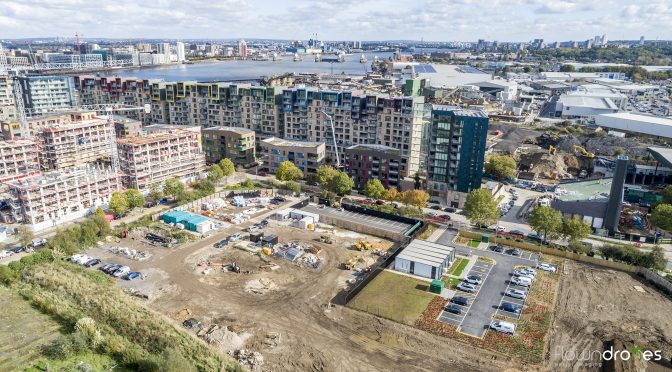 constructionsiteaerialdronephotography