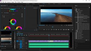 Adobe Premiere Video Editing